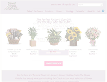 Tablet Screenshot of flowerpeddlernanuet.com